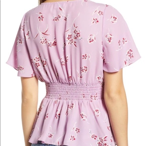 Socialite Button Front Top - Picture 2 of 7